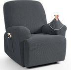 TAOCOCO Recliner Cover 4-Pieces, Recliner Stretch Sofa Slipcover, Recliner by TAOCOCO