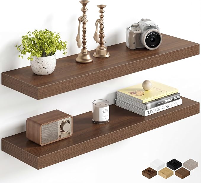 Fun Memories 30Inch Floating Shelves by FunMemories
