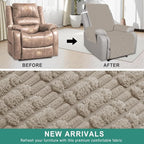Foxdecor Recliner Chair Covers, Recliner Cover Non-Slip Chair Covers, Washable - Image 4