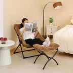 15" Folding Ottoman, Foldable Footrest Stool, Small Foot Stool - Image 4