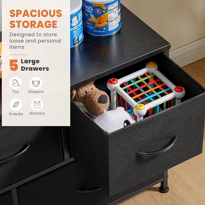 Sweetcrispy Dresser for Bedroom - Image 6