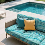 8Pcs Patio Cushion Covers Stretch Outdoor Furniture Protector Slipcovers | - Image 8