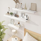 Acovy 16 Inch Floating Shelves, 9.3" Deep Floating Shelf Wall Mounted, Rustic - Image 7