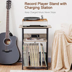 AMHANCIBLE Record Player Stand - Image 2