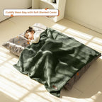 MAXYOYO 3 in 1 Kids Bean Bag Chair Couch, Convertible Chair Folds from Bean Bag - Image 5