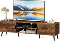 SUPERJARE TV Stand for 55, 65 Inch TV, 63 Inch Entertainment Center by SUPERJARE