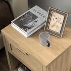 OAKHAM HOME Nightstands, Boho End Table - Image 4