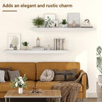 36 Inch Floating Shelves, 12 Inch Deep Floating Shelves - Image 5
