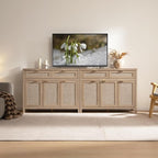 SICOTAS Rattan Sideboard Buffet Cabinet - Image 3