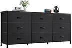 WLIVE 54''W Dresser for Bedroom, 65 inch TV, Wide Chest of Drawers by WLIVE