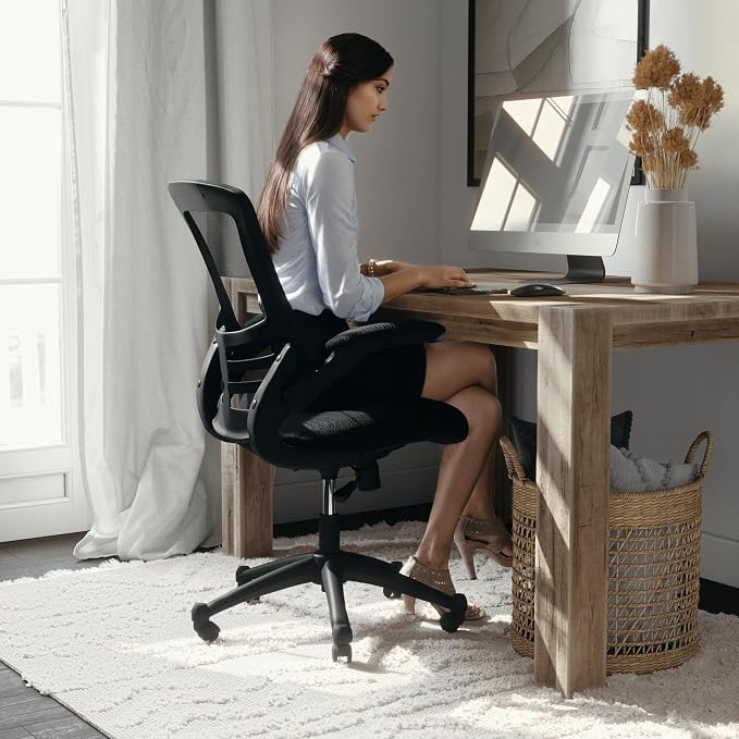 Flash Furniture Kelista Mid-Back Swivel Office Chair - Image 7