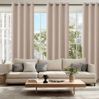 Blackout Curtains for Bedroom, 52 x 96 Inches Long, 2 Panels | Thermal - Image 6