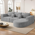 Boneless Couches for Living Room, Cloud Sectional Couch - Image 8