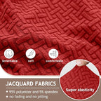 ALIECOM 100% Waterproof Recliner Sectional Couch Covers L Shape Stretch Corner - Image 5