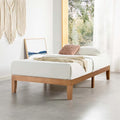 Mellow Naturalista Classic 12 Inch Solid Wood Platform Bed by MELLOW