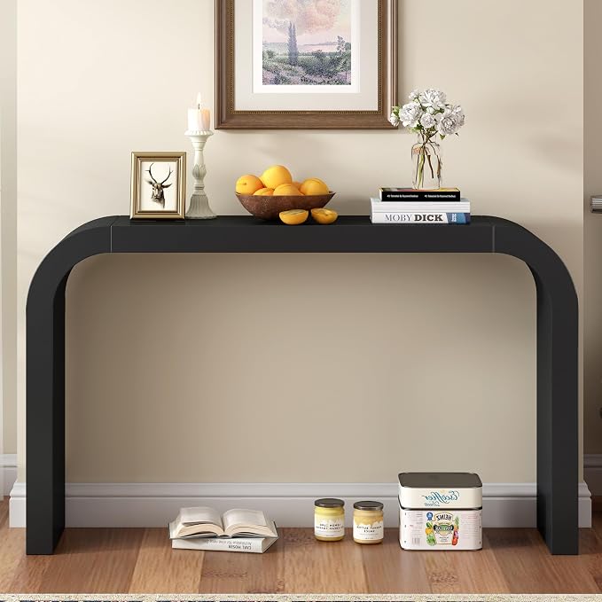 52'' Console Table Sofa Table Entryway Table, Modern Minimalist Console Table - Image 8