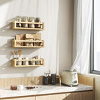 TidyCorner Upgraded Thick Floating Shelves, Solid Wood Bookshelf - Image 8