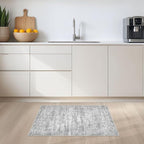 DMOYEST 2x3 Entryway Area Rug: Washable Neutral Modern Abstract Small Rug - Image 5