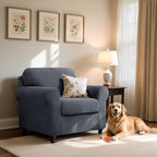 SUBRTEX 3 Pieces Stretch Sofa Slipcover Sets Couch Cover Sets Backrest Cushion - Image 2