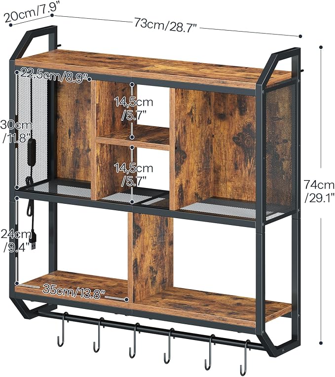 HOOBRO Gaming Floating Shelf - Image 3