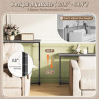 Huuger 78.7 Inch Behind Couch Table - Image 4
