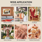 Nicpro Metallic Copper Acrylic Paint, 8.45oz/250ml Large Copper Leaf Paint - Image 4