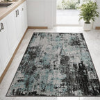 RELEANY Washable 3'x5' Abstract Area Rug - Image 3