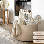 INDRESSME XXXLarge Blanket Basket - Image 7