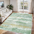 Aelenmu 6x9 Area Rugs for Living Room Washable Bedroom Dining Room Green | by Aelenmu