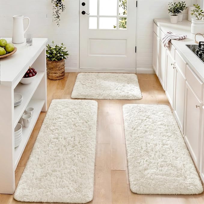 Ophanie Small Rug Washable Non Slip Throw Bedside Area Rugs, Fluffy Soft Mini - Image 5