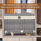 Honjourai Wicker Storage Basket - Image 3
