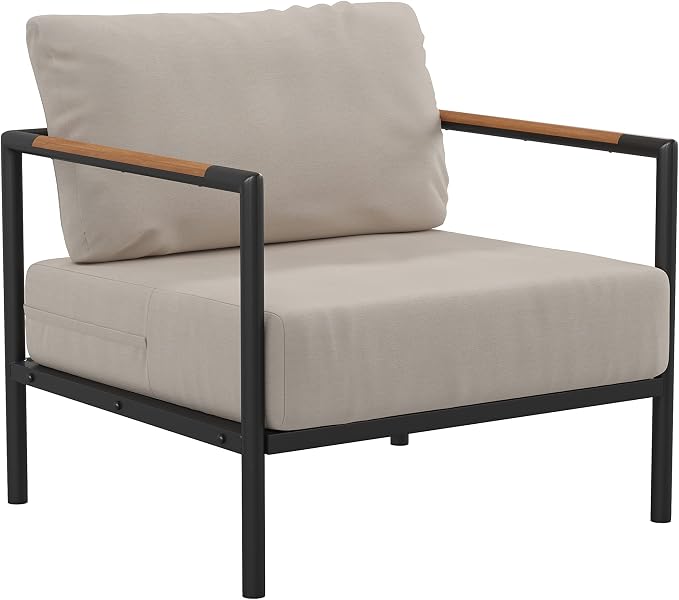 Flash Furniture Lea Indoor/Outdoor Patio Chair by FlashFurniture