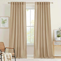 RYB HOME Sheer Curtains 108 inches, Extra Long Floor to Ceiling Curtains | by RYBHOME