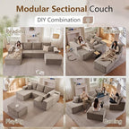135" Modular Sectional Sofa - Image 7