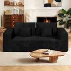 Luxanimarion 80'' Modern Cloud Loveseat Sofa, No Assembly Required Deep Seat by Luxanimarion