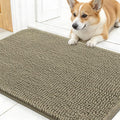 OLANLY Dog Door Mat for Muddy Paws 30x17, Super Absorbent Chenille Mud Mat | by OLANLY