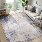 RELEANY Washable 7'x9' Abstract Area Rug by RELEANY