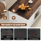 ALLSTAND 48" Farmhouse Lift Top Coffee Table - Image 3