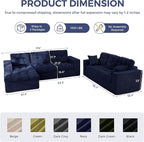MAXYOYO Modular Sectional Sofa - Image 3