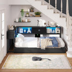 Hasuit Twin Corner Bed Frame - Image 2