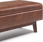 SIMPLIHOME Owen Rectangular Storage Ottoman - Image 7