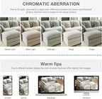 58" Cloud Couch Loveseat, Deep Seat Modular Sectional Sofa - Image 6
