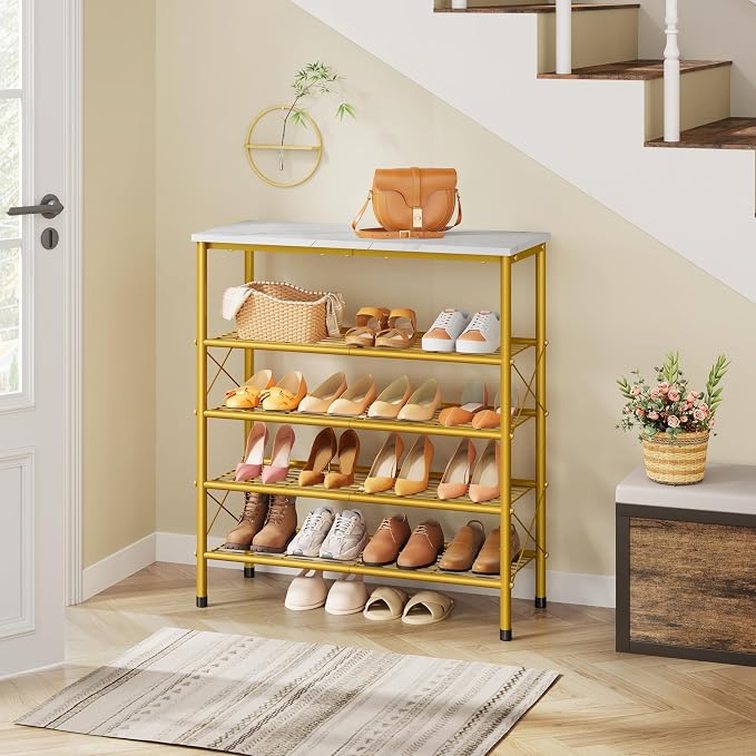 Tajsoon 5 Tier Shoe Rack Organizer - Image 2