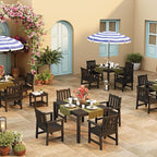 Stoog All-Weather Patio Chairs Set of 2, Outdoor Dining Chairs - Image 2