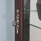 Glass Corner Display Cabinet - Image 7
