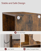 SUNMORY 6 Tier Tree Bookshelf, Small Bookcase - Image 6