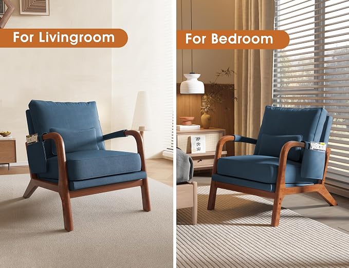 Mid Century Modern Accent Chair - Image 3