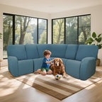 100% Waterproof Sectional Recliner Couch Covers - Image 2