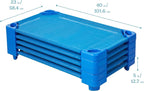 ECR4Kids Stackable Kiddie Cot, Ready-To-Assemble, Toddler Size, Classroom - Image 2