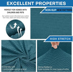 XINEAGE New 4 Pieces Extra Large Couch Covers - Image 5